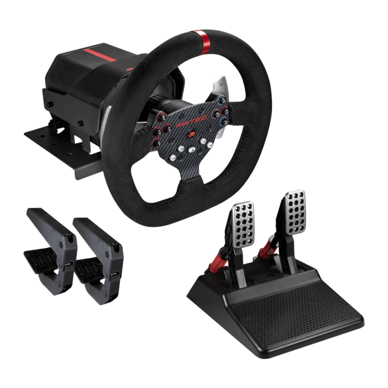 FR-TEC FR Force Racing Wheel FT7015 Multiplateforme PC/PS4/Xbox 14 boutons Volant gaming