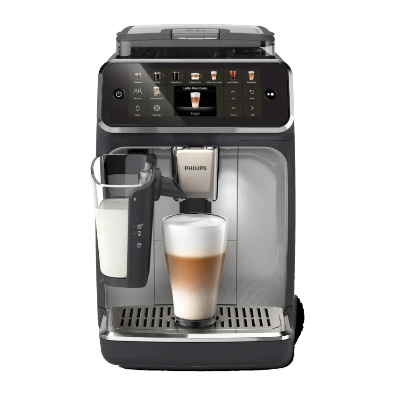 Philips Série 5500 LatteGo EP5546/70 Moulin céramique 1500W 15 bars écran tactile Machine à Café Superautomatique