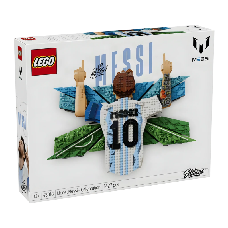 Set LEGO Editions 43018 Lionel Messi Célébration 1427 pièces 14+ ans