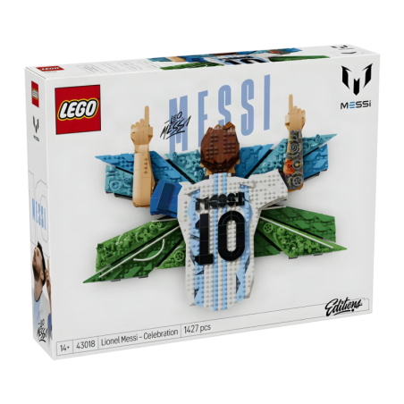 Set LEGO Editions 43018 Lionel Messi Célébration 1427 pièces 14+ ans