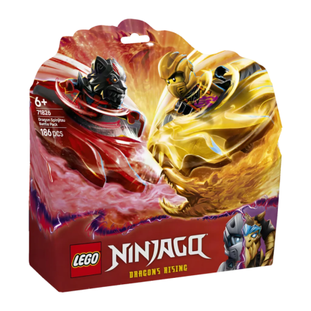 Set LEGO Ninjago 71826 Dragon Spinjitzu Battle Pack 186 pièces 6+ ans