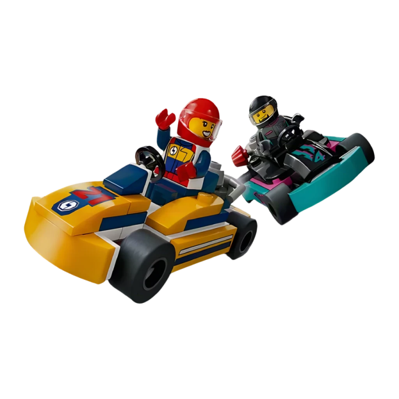Set de construction LEGO City 60400 Go-Karts avec Pilotes