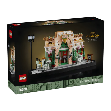 Set de construction LEGO Icons Café Français 10362 1101 pièces