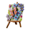 Set de Construction LEGO Creator 3 en 1 Tableau Décoratif de Fleurs 31390