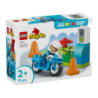 Set LEGO DUPLO Town Moto de Police Bleue 10471 11 pièces