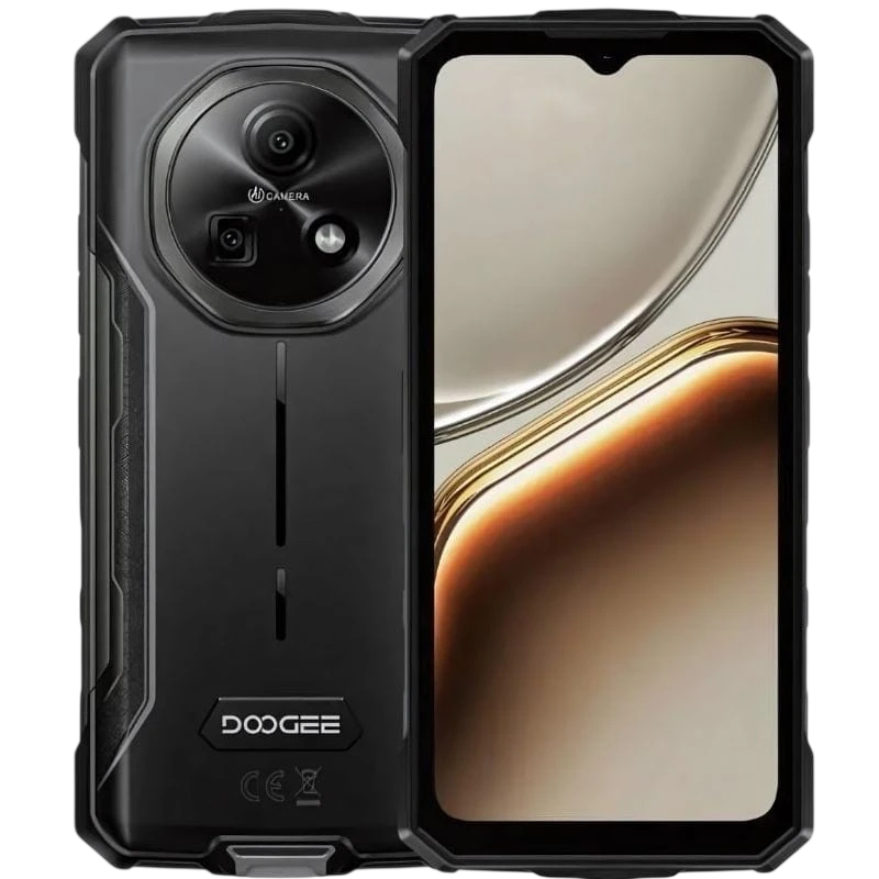 Doogee Fire 7 6GB/128GB Gris Rugged IP68/IP69K 6,6 pouces IPS 90Hz 64MP 13000mAh 18W NFC