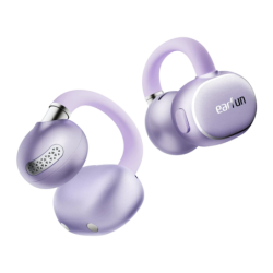 EarFun Clip 2 Open-Ear Violet Bluetooth 6.0 11h + 29h boîtier IP55 Multipoint Écouteurs sans fil
