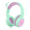 EarFun K1 Violet Jack 3,5 mm Vert Arceau avec micro Casque