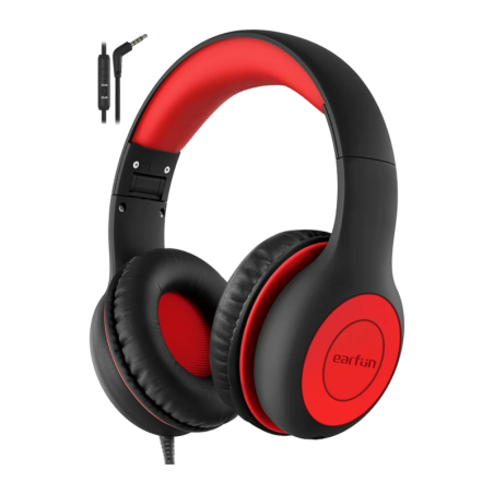 EarFun K3 Arceau Over-Ear Jack 3,5 mm / USB-C 40mm dynamique Casque
