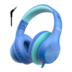 EarFun K3 USB-C Bleu Arceau avec micro Casque