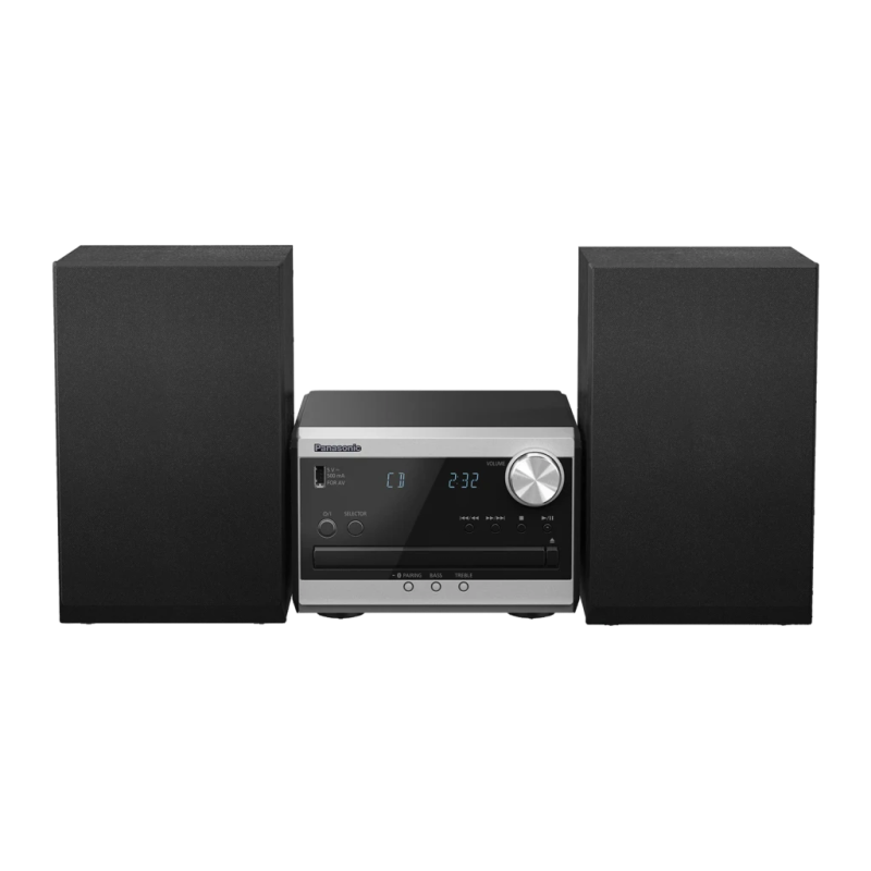 Panasonic SC-PM272EG-S Chaîne hi-fi Argent 20W Enceinte Bluetooth 4.2