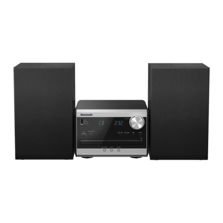 Panasonic SC-PM272EG-S Chaîne hi-fi Argent 20W Enceinte Bluetooth 4.2