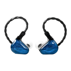 Écouteurs intra-auriculaires TRUTHEAR Zero Bleu (IEM) avec câble