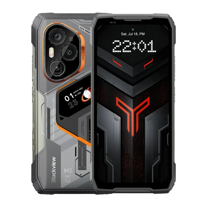 Blackview Xplore 6 18GB/1TB Noir Rugged IP68/IP69K 6,7 pouces AMOLED 120Hz 50MP 12000mAh 120W NFC