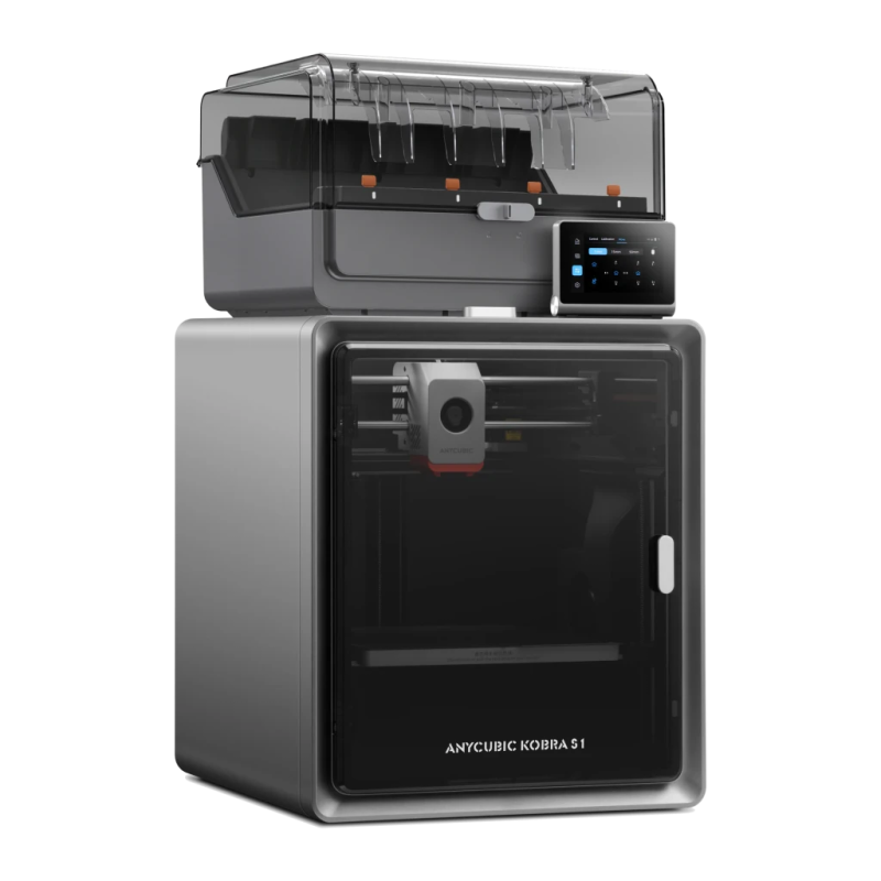 Anycubic Kobra S1 Combo ACE 2 Pro 4 couleurs extensible à 16 FDM 600mm/s WiFi caméra Imprimante 3D