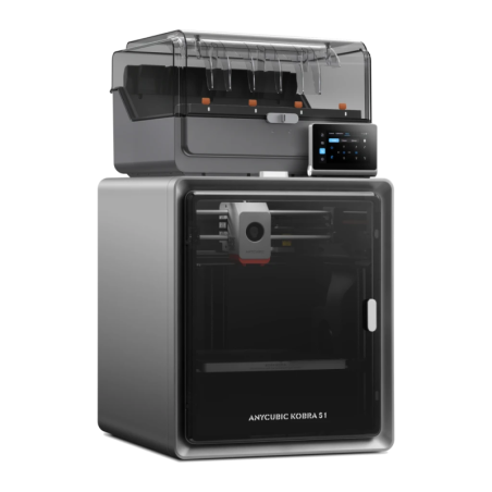 Anycubic Kobra S1 Combo ACE 2 Pro 4 couleurs extensible à 16 FDM 600mm/s WiFi caméra Imprimante 3D