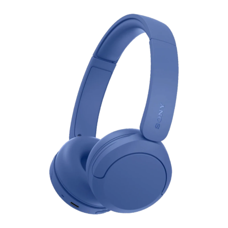 Sony WH-CH530 Bleu Arceau On-Ear Bluetooth 6.0 55h Multipoint Écouteurs sans fil