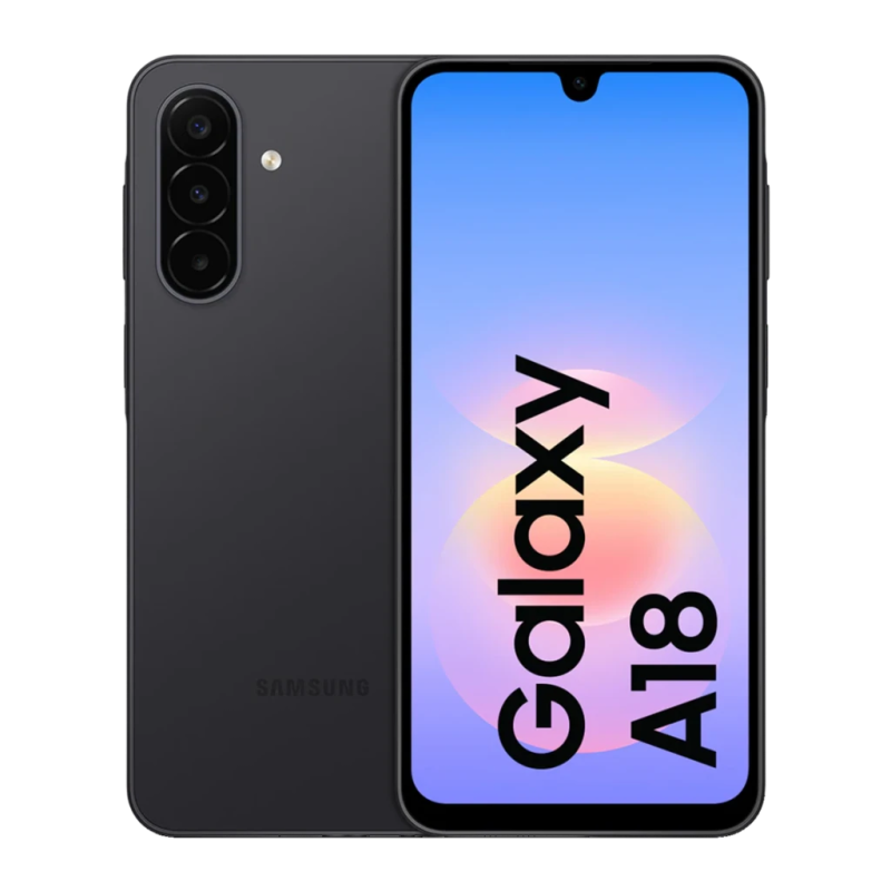 Samsung Galaxy A18 4G 4GB/128GB Noir 6,7 pouces Super AMOLED 50MP 5000mAh 25W