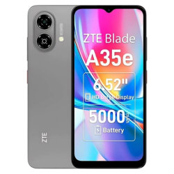 ZTE Blade A35e 2GB/64GB Gris 6,52 pouces IPS 90Hz 8MP 5000mAh