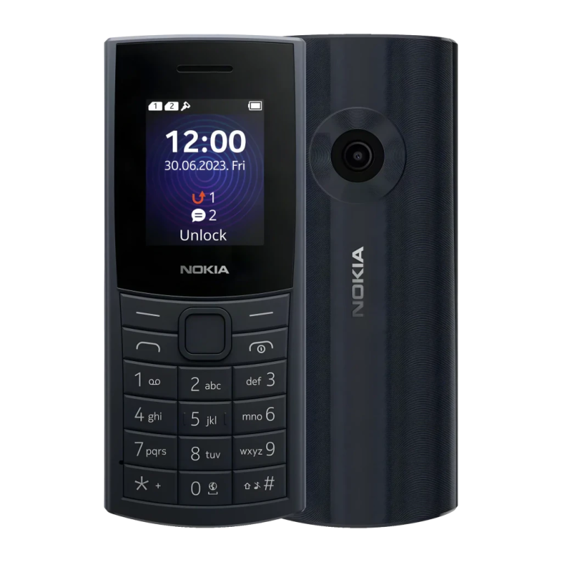 Nokia 110 4G Edition 2024 Bleu Dual SIM TA-1661 2 pouces Téléphone basique