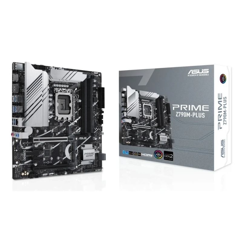ASUS PRIME Z790M-PLUS DDR5 Intel Z790 LGA1700 mATX 3 emplacements M.2 Carte mère