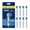 Têtes de Remplacement Oral-B Pro Precision Clean Pack 8 unités