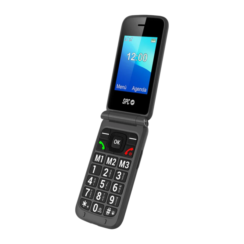 SPC Stella 3 Gris 2,4 pouces Téléphone basique