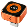 Carlinkit Mini Ultra 6 Orange - Adaptateur sans fil CarPlay/Android Auto