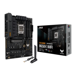 ASUS TUF Gaming B650-E WiFi AMD B650 AM5 DDR5 ATX WiFi 6E 2,5G Ethernet 3 emplacements M.2 Carte mère