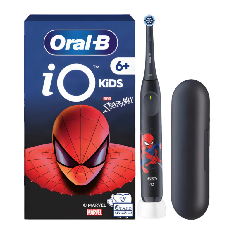 Oral-B iO 2 Kids Spiderman avec Étui de Voyage Brosse à dents électrique