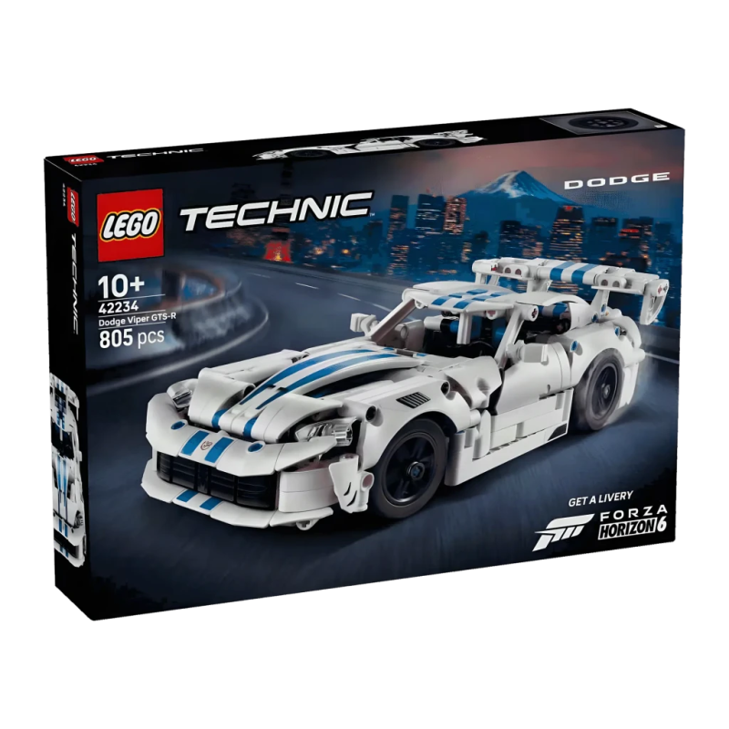 Set de construction LEGO Technic 42234 Dodge Viper GTS-R 805 pièces