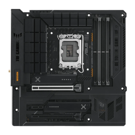 ASUS TUF Gaming B760M-BTF WiFi Intel B760 LGA1700 DDR5 mATX 3 emplacements M.2 Carte mère