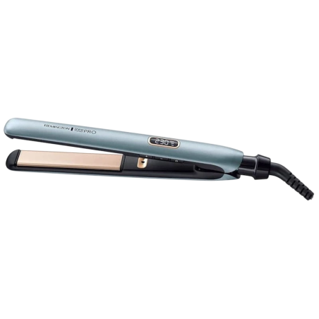 Remington Shine Therapy Pro Noir/Bleu 54W ionique 9 températures Lisseur