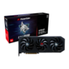 PowerColor Radeon RX 9070 XT Hellhound 16GB OC GDDR6 3 ventilateurs HDMI 2.1 Carte graphique