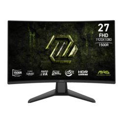 MSI MAG 274CF X24 27 pouces Full HD Rapid VA 240Hz incurvé Écran