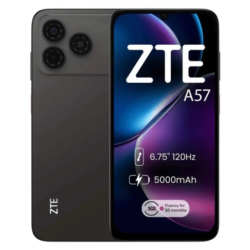 ZTE Blade A57 4GB/64GB Noir 6,75 pouces IPS 120Hz 13MP 5000mAh 22W NFC