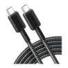 Câble USB Anker 322 USB-C vers USB-C 60W 0,9m Noir
