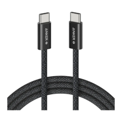 Câble USB Anker USB-C vers USB-C 1m 240W Noir A8060H11