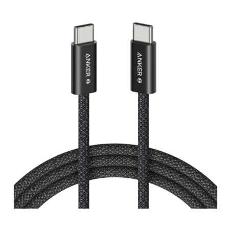 Câble USB Anker USB-C vers USB-C 1m 240W Noir A8060H11