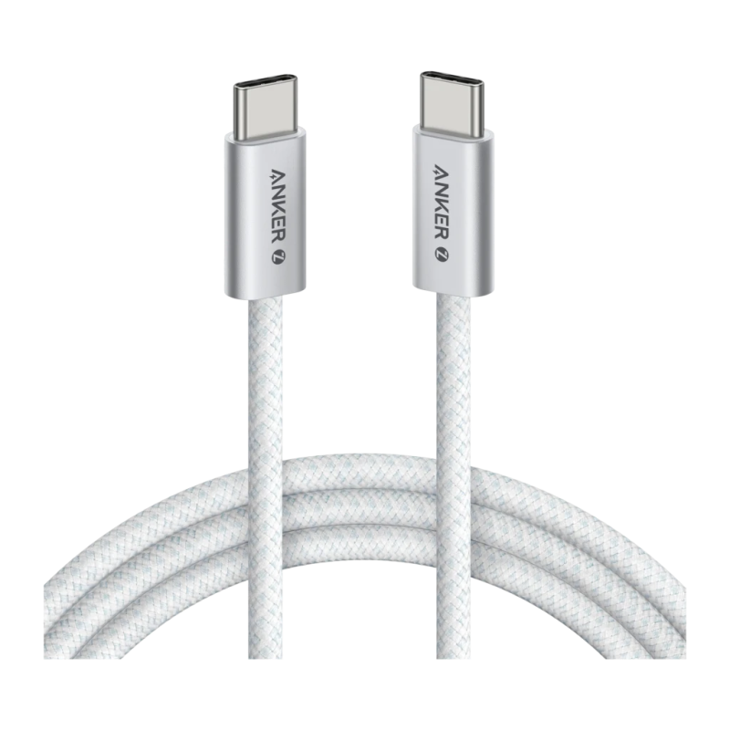 Câble USB Anker USB-C vers USB-C 240W 1m Blanc A8060H21