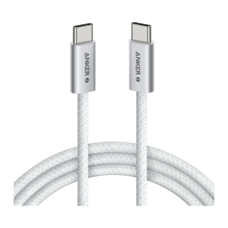 Câble USB Anker USB-C vers USB-C 240W 1m Blanc A8060H21
