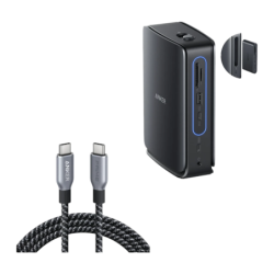 Anker Nano 13 en 1 Noir HDMI 4K PD 100W Docking station