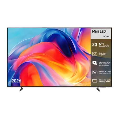 Samsung TU55M70HAU 55 pouces 4K Mini LED 120Hz HDR10+ Tizen Smart TV