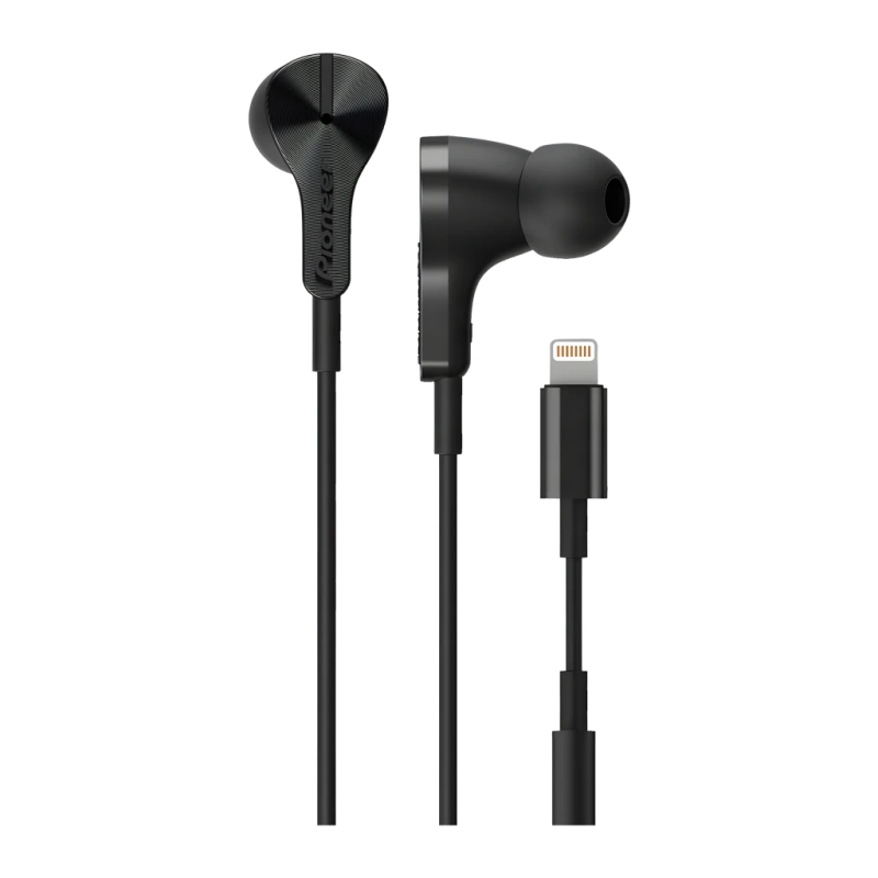 Pioneer Rayz Plus Lightning Noir In-Ear avec micro Écouteurs