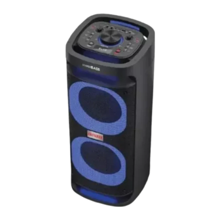 Aiwa KBTUS-D800 Noir Fête 80W 75min 4500mAh lumières RGB entrée AUX Enceinte Bluetooth 5.0