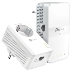 TP-Link TL-WPA7617 KIT Ethernet WiFi Blanc 1000Mbps 1 port Gigabit Adaptateur Powerline