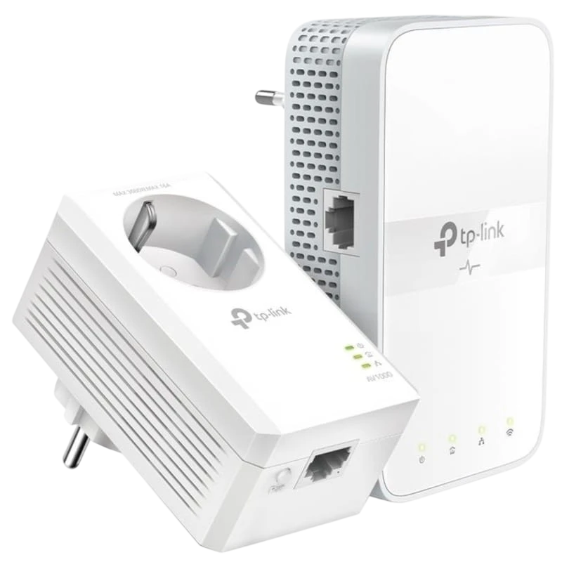 TP-Link TL-WPA7617 KIT Ethernet WiFi Blanc 1000Mbps 1 port Gigabit Adaptateur Powerline