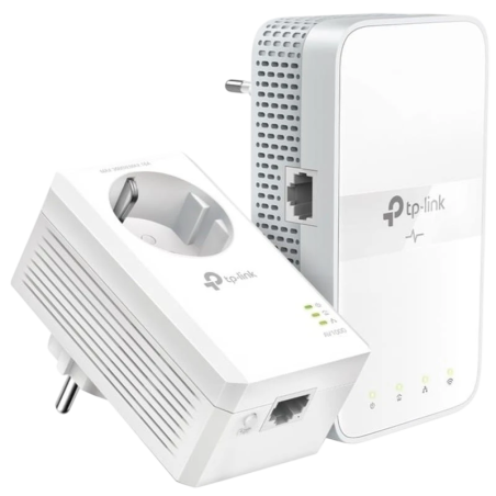 TP-Link TL-WPA7617 KIT Ethernet WiFi Blanc 1000Mbps 1 port Gigabit Adaptateur Powerline