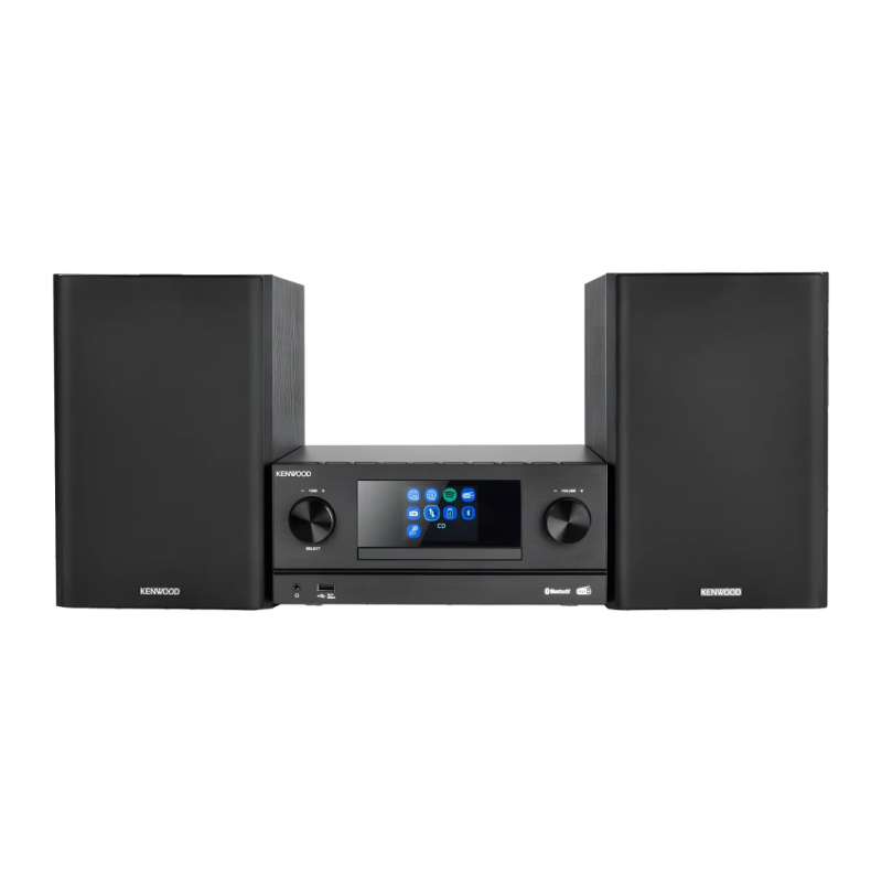Kenwood Electronics M-9000S-B Noir 50W WiFi Bluetooth Chaîne compacte