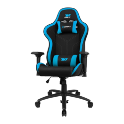 Drift DR110 Noir/Bleu Tissu Respirant 4D 150kg inclinable coussin lombaire vérin classe 4 Chaise gaming